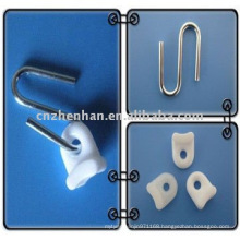 Awning accessories-Iron galvanized steel wire hanger with white plastic,awning material,awning components,awning mechanisms